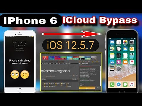 IPhone 6 iCloud bypass Unlock tool with network (full guide)