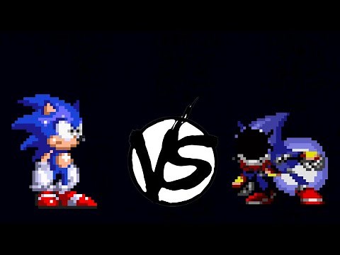 Chaos Hunter vs Metal Sonic aparration! (read description)