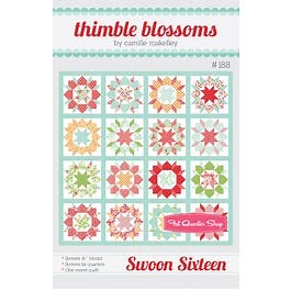 Swoon Sixteen Quilt Pattern | Thimble Blossoms #TB-188