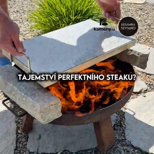 Konec spálených steaků a drhnutí grilu 🥩 Objevte grilovací kámen Kameny cz