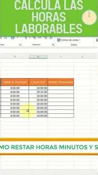 CALCULATE WORKING HOURS VERY EASILY⏰