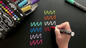 Amazon.com : Chalkola Liquid Chalk Markers Erasable (30 Pack 6mm) Pastel + Neon Chalk Pens - Wet Wipe Washable Paint for Chalkboard Sign, Blackboards, Car Window, Glass, Bistro, Board, Mirror - 6mm Reversible Tip : Office Products