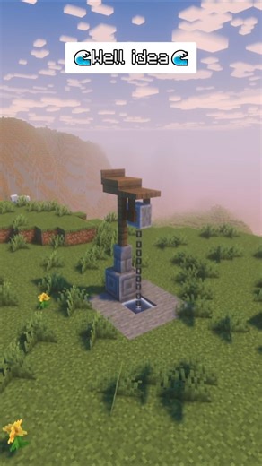 Aesthetic Well Idea in Minecraft! 🌊✨