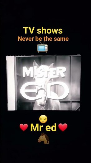 Mr Ed my favorite shows