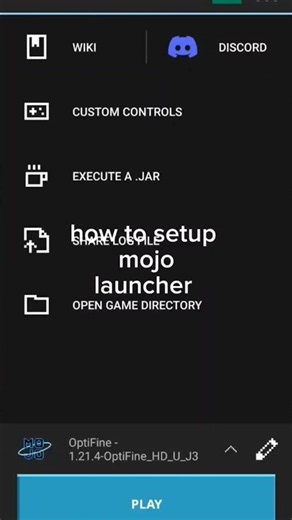 How to set up MOJO launcher 🔥!! #minecraft
