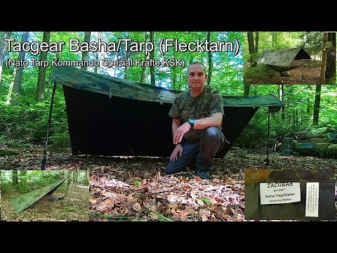 Tacgear Basha Flecktarn (Nato Tarp Kommando Spezialkräfte KSK) Review