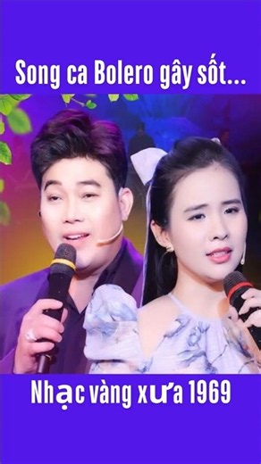 Lần đầu Song ca Bolero đã gây sốt... Khánh Bình & Quỳnh Trang #bolero #bolerohay #nhactrutinh