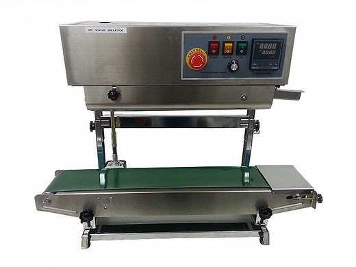 FR-900V Bag Sealing Machine - Vertical Continuous Band Sealer For Plastic Bags and Pouches