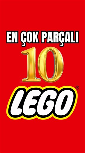 TOP 10 Largest LEGO sets