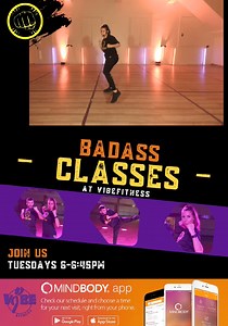 Tuesdays 6pm class will be a combat inspired workout with jade. Great...