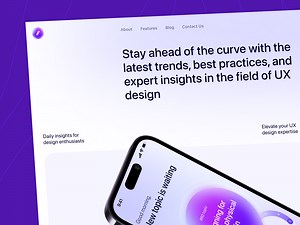 One tap learn UX product page