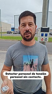 Detector de tensión personal sin contacto. Hasta 500 KV. #electricidad #electricistamatriculado #edesur #seguridadelectrica #matriculado #aea | Luis Bernardo Chamorro