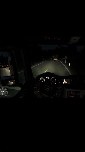 Relaxing Truck Drive Gameplay! #ETS2 #Simulation #Shorts