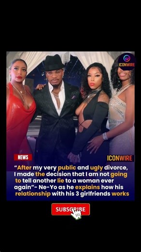 💔🗣️ Ne-Yo Says He Won't "Lie to a Woman Ever Again" After Divorce #neyo #polygamy #shorts