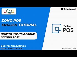 How to Use Item Group in Zoho POS | Step-by-Step Tutorial for Retail POS | Formerly known Zoho Zakya