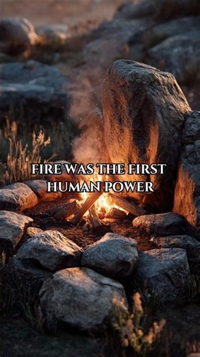 Fire Was the First Human Power