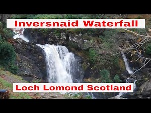 Scotland Inversnaid Falls Loch Lomond