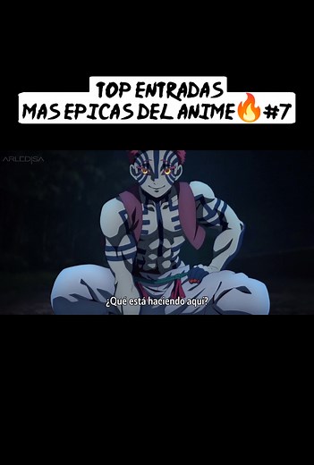 Akaza Entrance Scenes in Kimetsu no Yaiba Anime