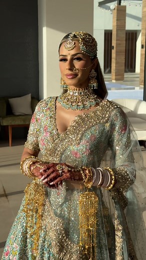 Ravjot's Stunning Punjabi Bridal Look | Destination Wedding Inspiration