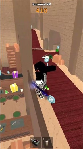 Beating an area camper, spam jumper and sprint user all in one! #roblox #mm2 #murdermystery2