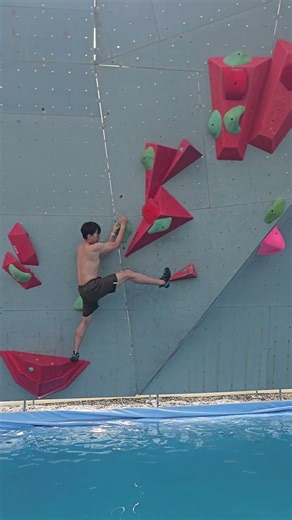 2025.07.19 춘천딥워터솔로잉🏞 #딥워터솔로잉 #춘천 #bouldering #climbing #climber #클라이밍