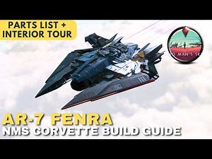 Build an Aeron Bounty Hunter Ship in NMS | No Man's Sky Corvette Build Guide
