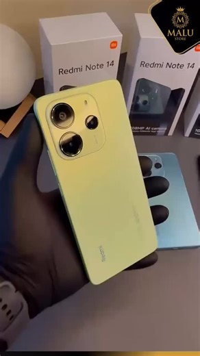 Malu Store 🚀 on Instagram: "O Redmi Note 14 é uma combinação de estilo e potência! ☑️ Câmera de qualidade e bateria de longa duração por um precinho que cabe no seu bolso 😉 quer saber mais? comenta aqui ⬇️ ((eu quero)) ou chama agora mesmo no direct 🙌"