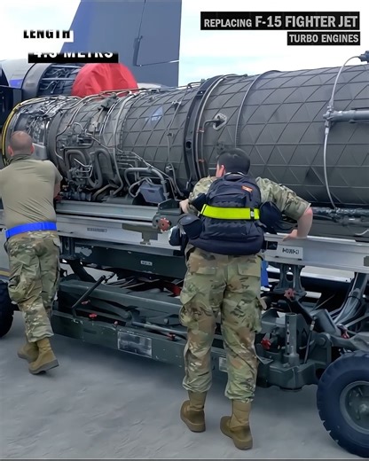 437K views · 7.6K reactions | How to Replace an F-15 Fighter Jet Turbo Engine | Military Technology | Facebook