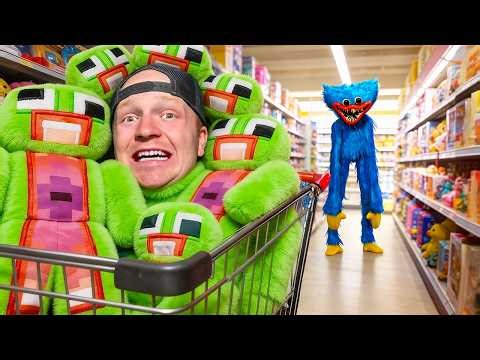 Surviving In A Toy Factory Overnight!