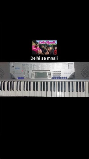 Delhi Se Manali Song Piano Tutorial #paharisong #tutorials #lyrics #shorts