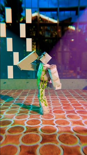 Golem Soda pop dance #minecraft #3danimation