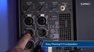 Here's a quick video on how to daisy chain K.2 Series Loudspeakers. Enjoy! | QSC