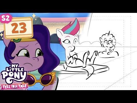 MLP: Tell Your Tale S2 E23 Animatic | The Waterpark | MLP G5