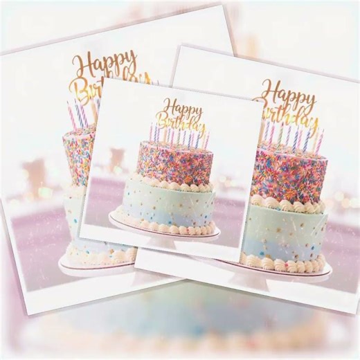 Happy Birthday Cake 🎂✨ The Sweetest Celebration Ever