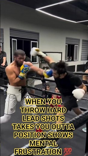 Boxing basics stay relaxed focused control distance when u swing hard & miss takes u outta position💯