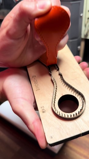 Crafting a Keychain with Leather Tools