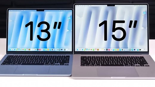 M4 MacBook Air 开箱与对比：13寸 vs 15寸，值得入手吗？