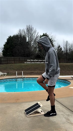 Best addition to my running journey has been this slant board. Top Benefits: 1. Improves ankle mobility & load tolerance 2. Improves running efficiency with better range of motion and control 3. Enhanced lower body strength