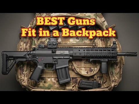 Top 5 BEST Backpack Guns You Can Actually Fit in a Normal Backpack
