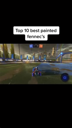 Admiring Painted Fennec RL Cars in Rocket League