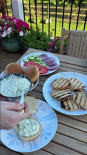#SHORTS Greek Style Chicken Burgers | Charbroil Grills