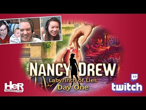 Nancy Drew: Labyrinth of Lies [Day One: Twitch] | HeR Interactive