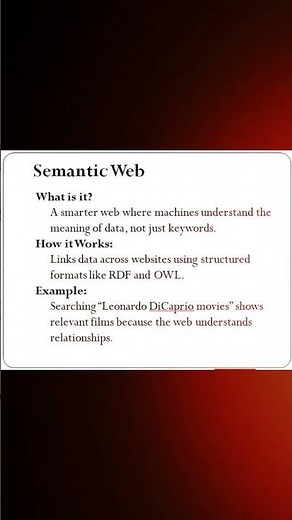 What Is Semantic Web