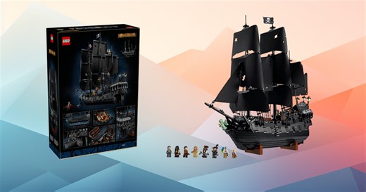 LEGO ICONS Statek piracki kapitana Jacka Sparrowa za 1306 zł (cena kat. 1499 zł) w Proshop