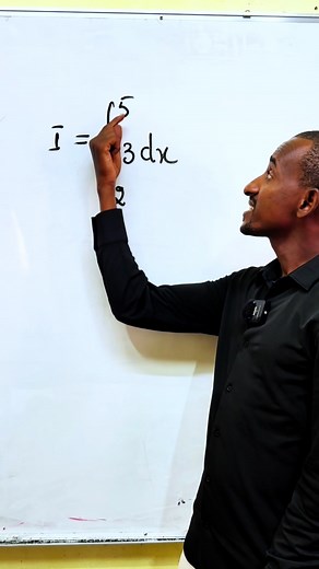 Intégrale de 2 à 5 : Calcul de la primitive de 3