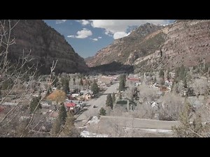 Officials are discussing fixing a cracked dam overlooking Ouray