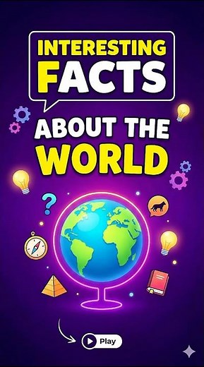 Interesting Facts About The World That Will Blow Your Mind 🌍😱