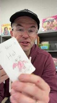 We had a lot of fun using Jon Klassen’s “Hat Books” to talk about point of view.