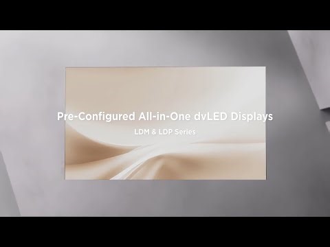 ViewSonic All-in-One dVLED Displays｜Pre-Configured Series: LDM+LDP