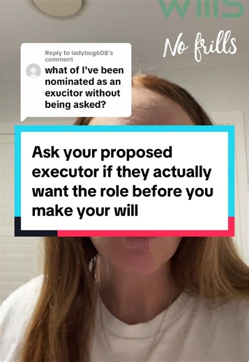 Importance of Asking Executors Before Appointing Them